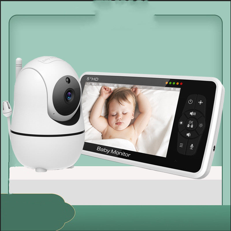 Smart WiFi Baby Monitor with Camera & Audio – HD Night Vision, Motion & Sound Alerts, 2-Way Talk